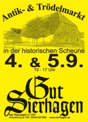 Flyer Antikmarkt September